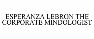 esperanza lebron the corporate mindologist
