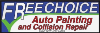 free choice auto painting and collision repairpaint now- pay later