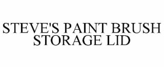 steve's paint brush storage lid