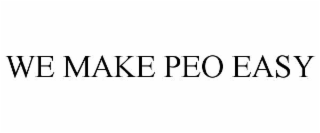 we make peo easy