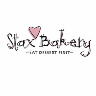 stax bakery eat dessert first
