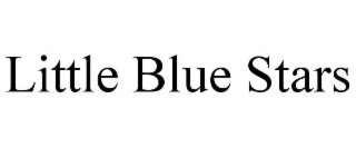 little blue stars
