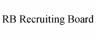 rb recruiting board