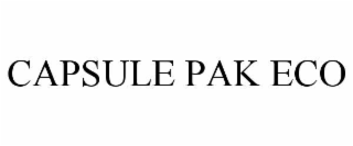 capsule pak eco