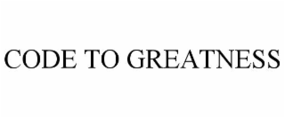 code to greatness