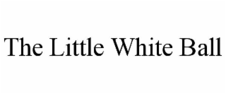 the little white ball