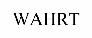 wahrt