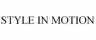 style in motion