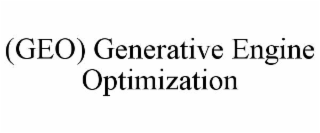 (geo) generative engine optimization