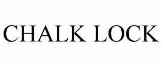 chalk lock