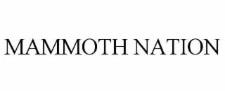 mammoth nation