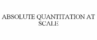 absolute quantitation at scale