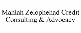 mahlah zelophehad credit consulting & advocacy