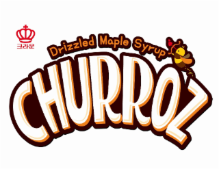 drizzled maple syrup churroz