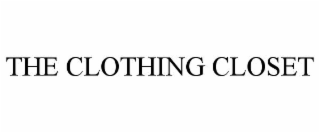 the clothing closet