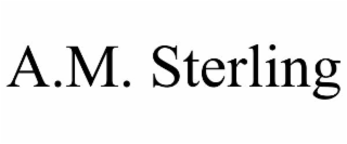 a.m. sterling