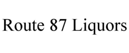 route 87 liquors