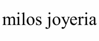 milos joyeria
