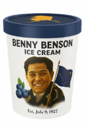 benny benson ice cream est. july 9, 1927