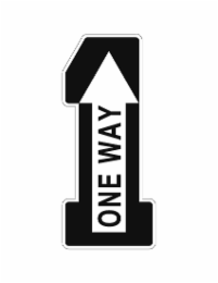 one way