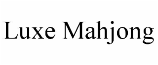 luxe mahjong