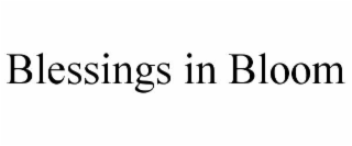 blessings in bloom