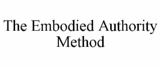 the embodied authority method