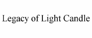 legacy of light candle
