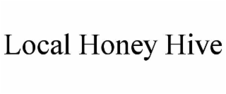 local honey hive
