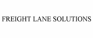 freight lane solutions
