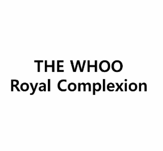 the whoo royal complexion