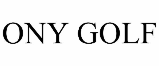 ony golf