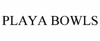 playa bowls