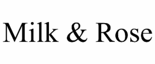 milk & rose
