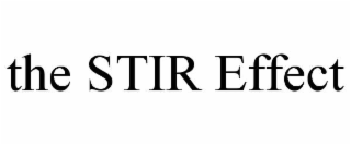 the stir effect