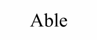 able