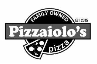 family owned pizzaiolo’s pizza est. 2015