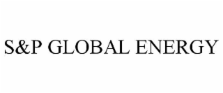 s&p global energy