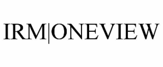 irm|oneview