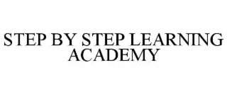 step by step learning academy