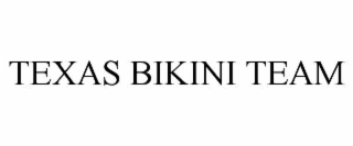 texas bikini team
