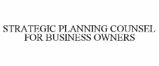 strategic planning counsel for business owners