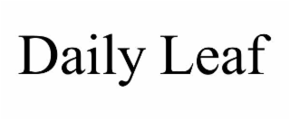 daily leaf