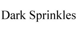 dark sprinkles