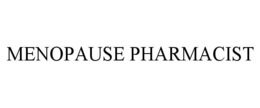 menopause pharmacist
