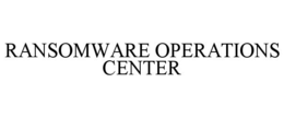 ransomware operations center