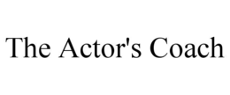 the actor's coach