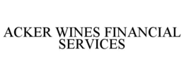 acker wines financial services