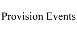 provision events
