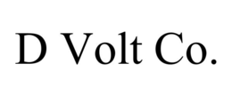 d volt co.